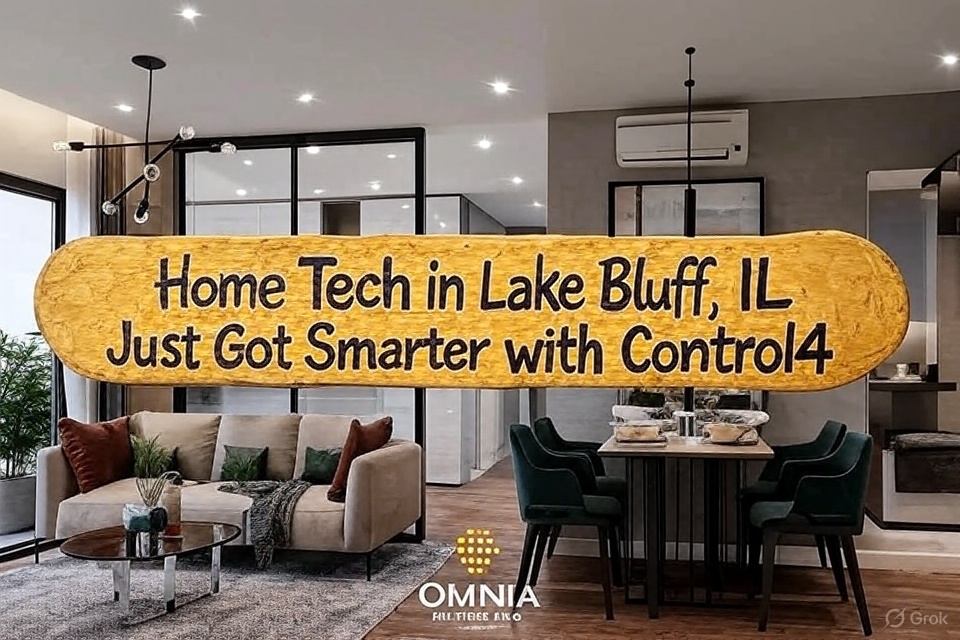 Upgrade Your Lake Bluff, IL Home: Control4 Makes Smart Tech Smarter Than Ever